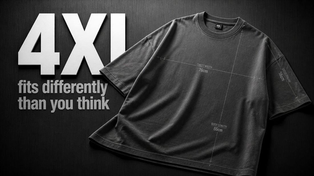 What Size is 4xl in Men's Shirts?