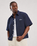 VERT Metro Shirt Navy Stripe