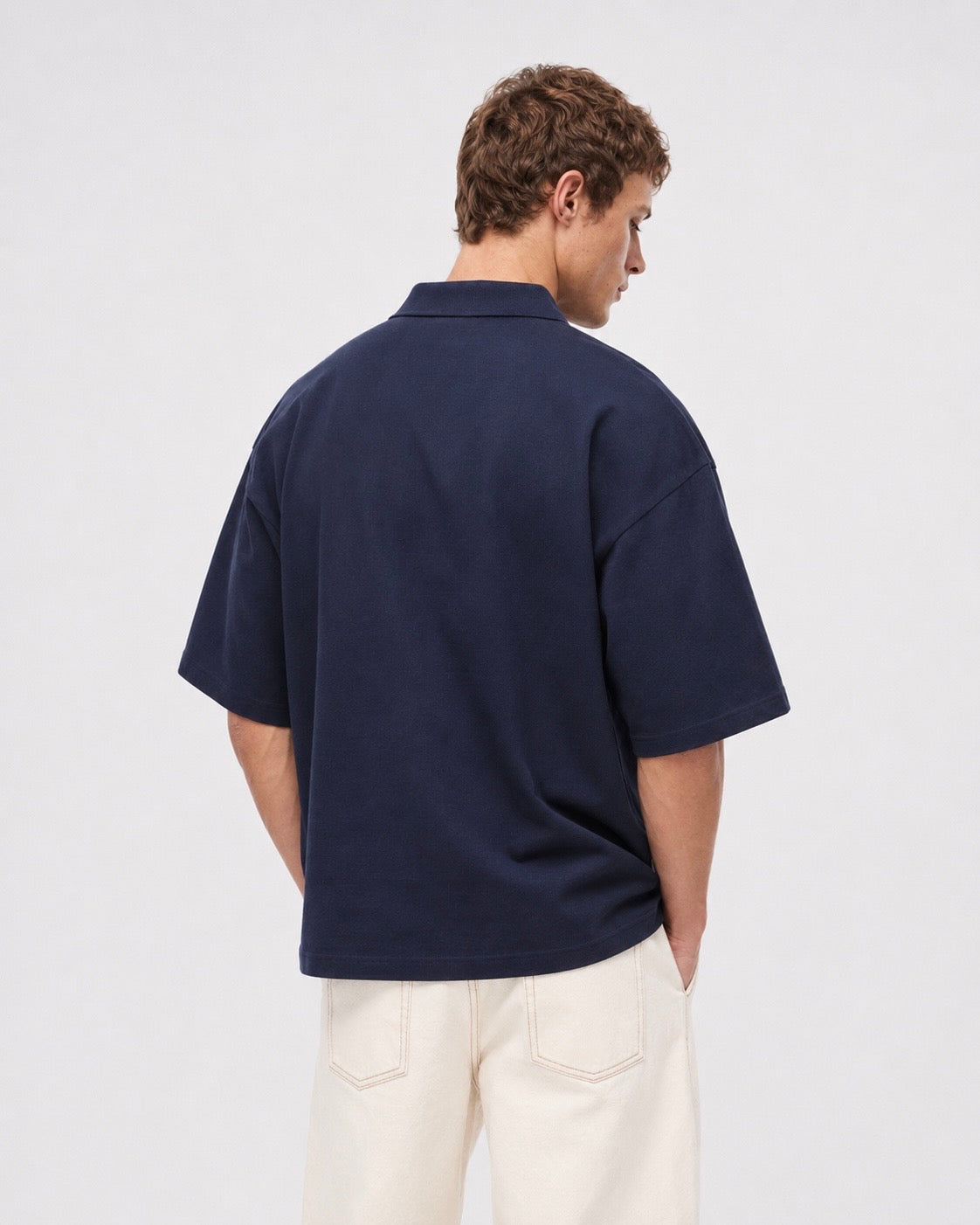 Classic Box Polo Navy