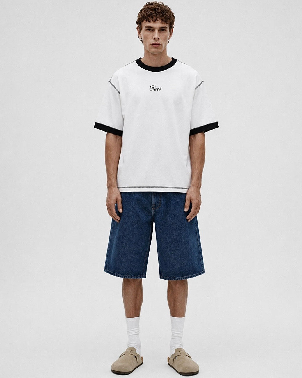 VERT Wide Denim Jorts