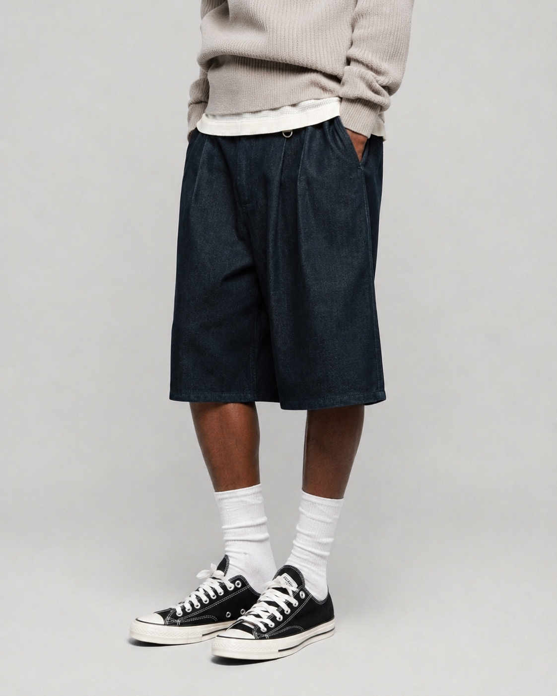 Stone Boxy Knit