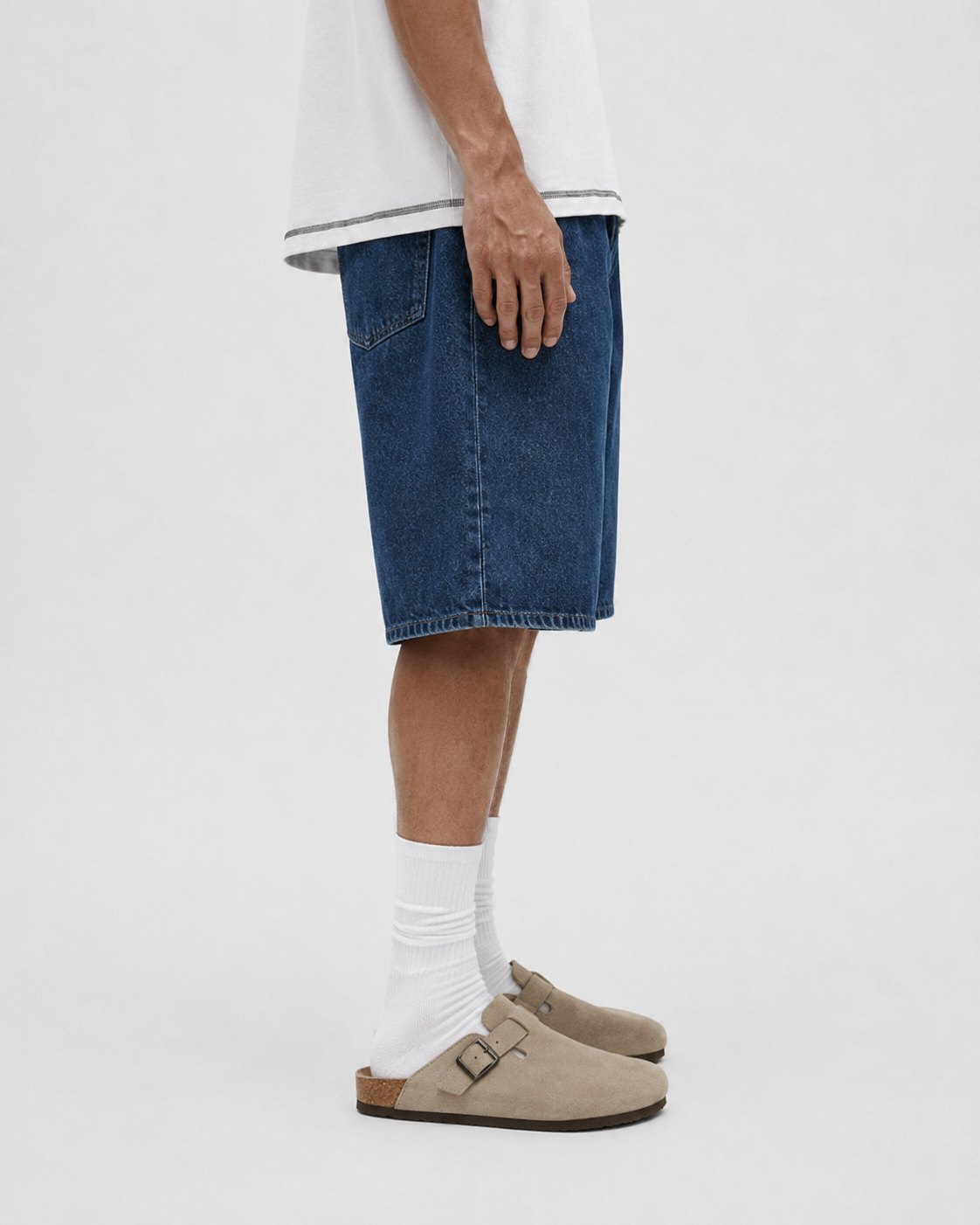 VERT Wide Denim Jorts