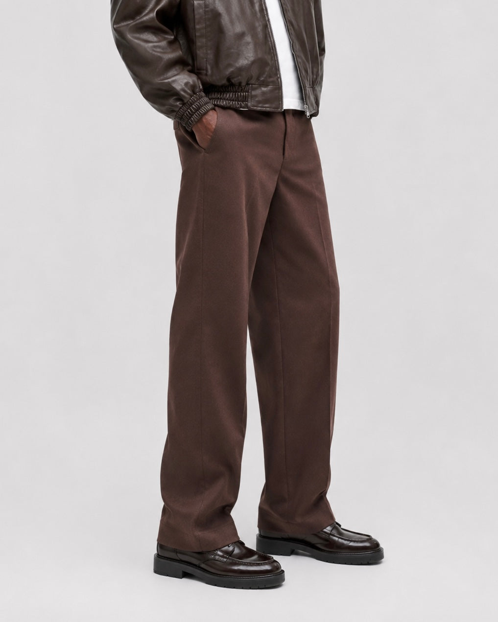 Chocolate Tailored Trouser
