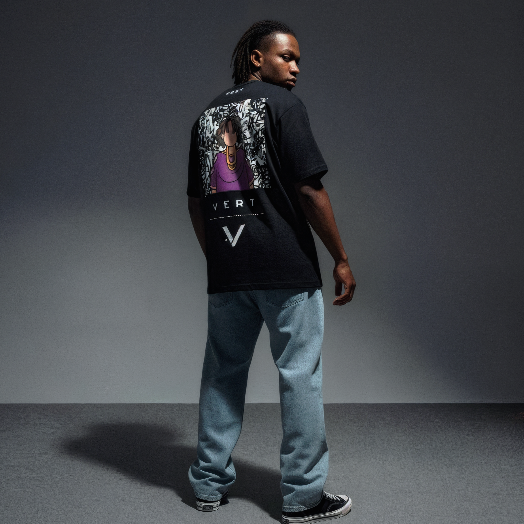 Streetwear Vert Graffiti Vibe