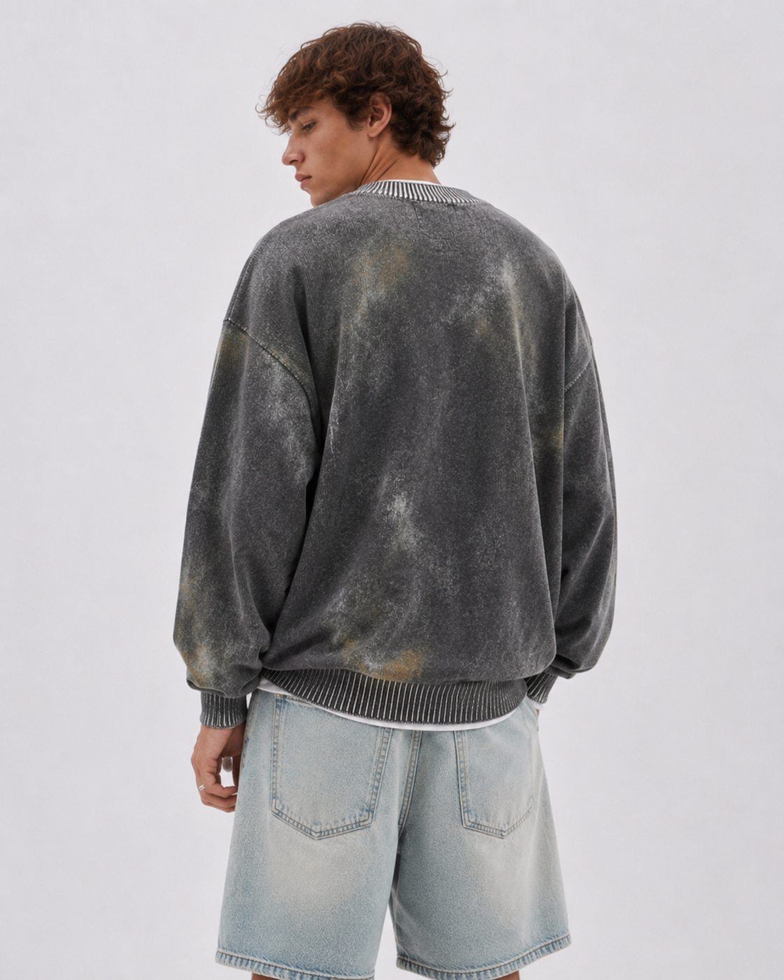 Faded Storm Knit