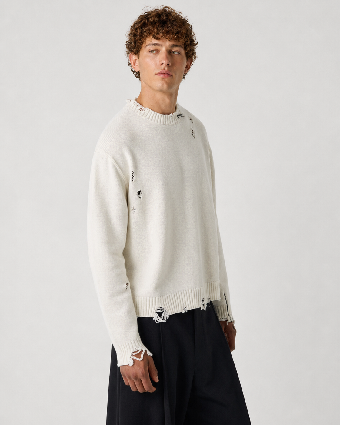 Raw Ivory Knit