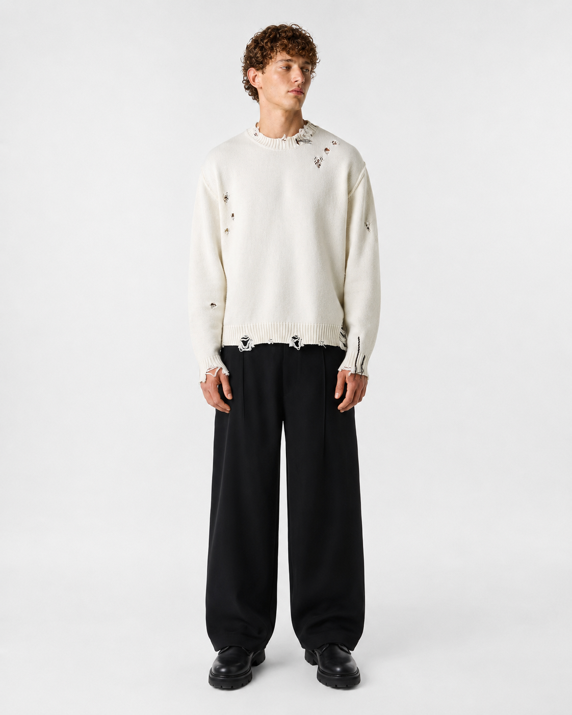 Raw Ivory Knit