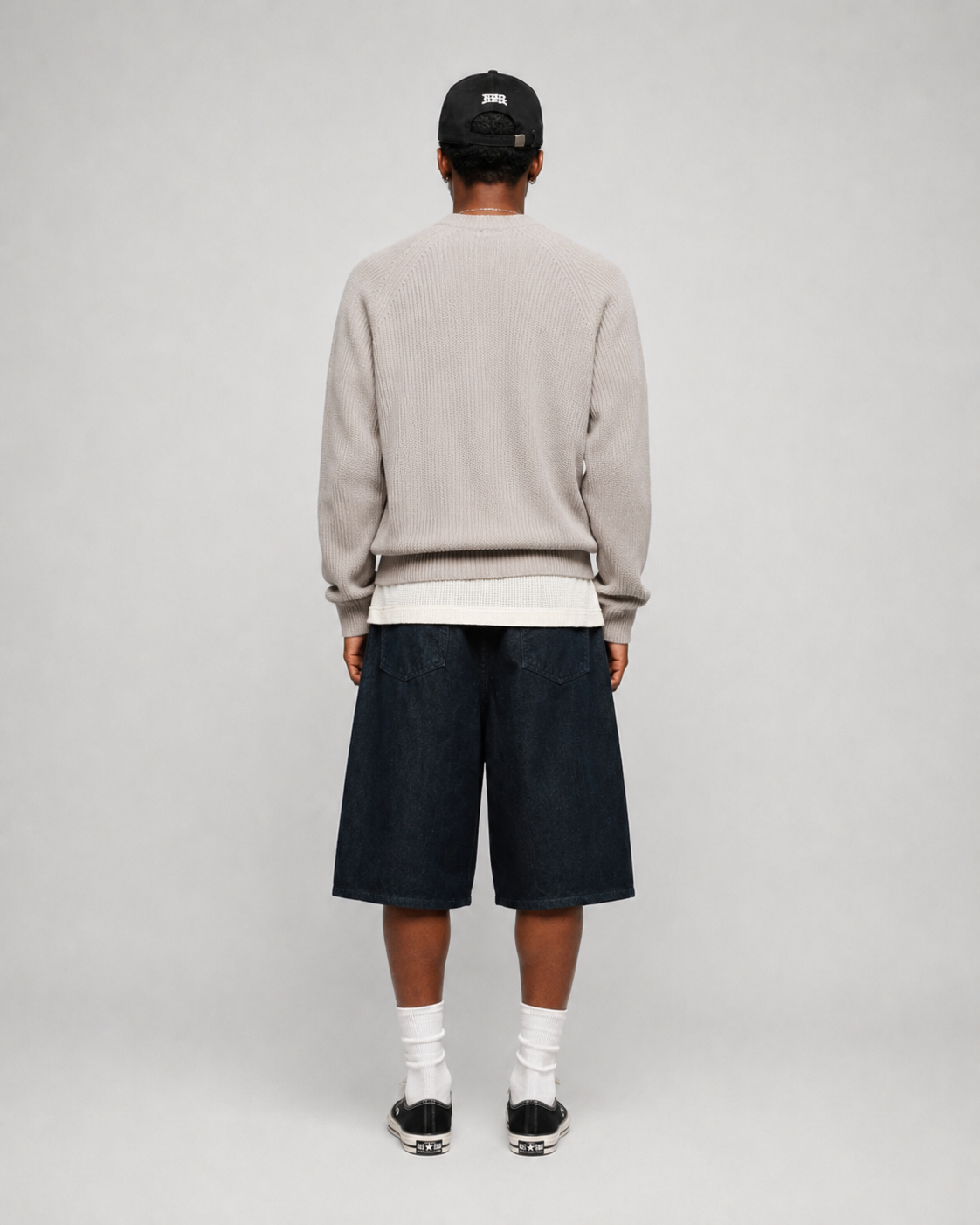 Stone Boxy Knit