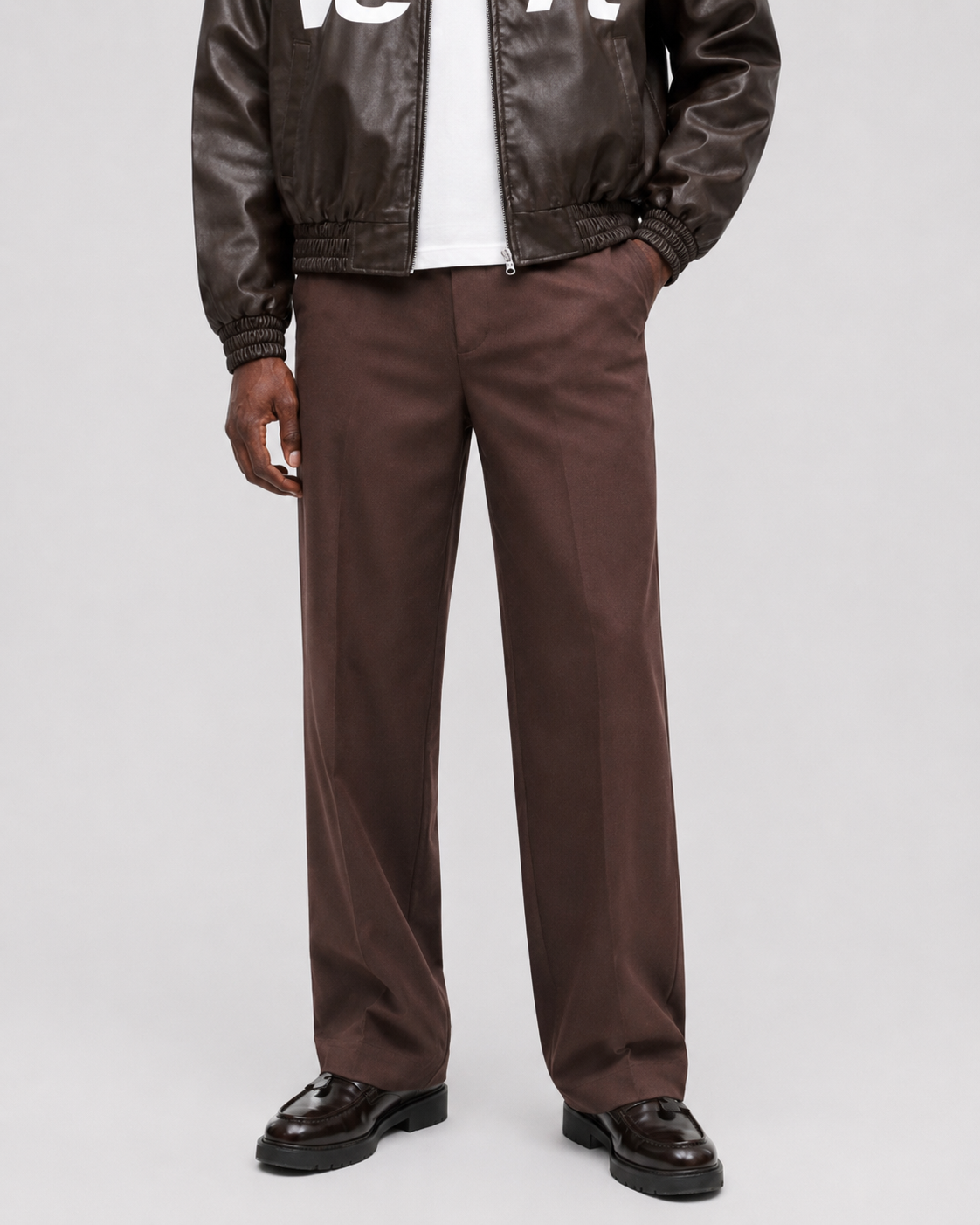 Chocolate Tailored Trouser