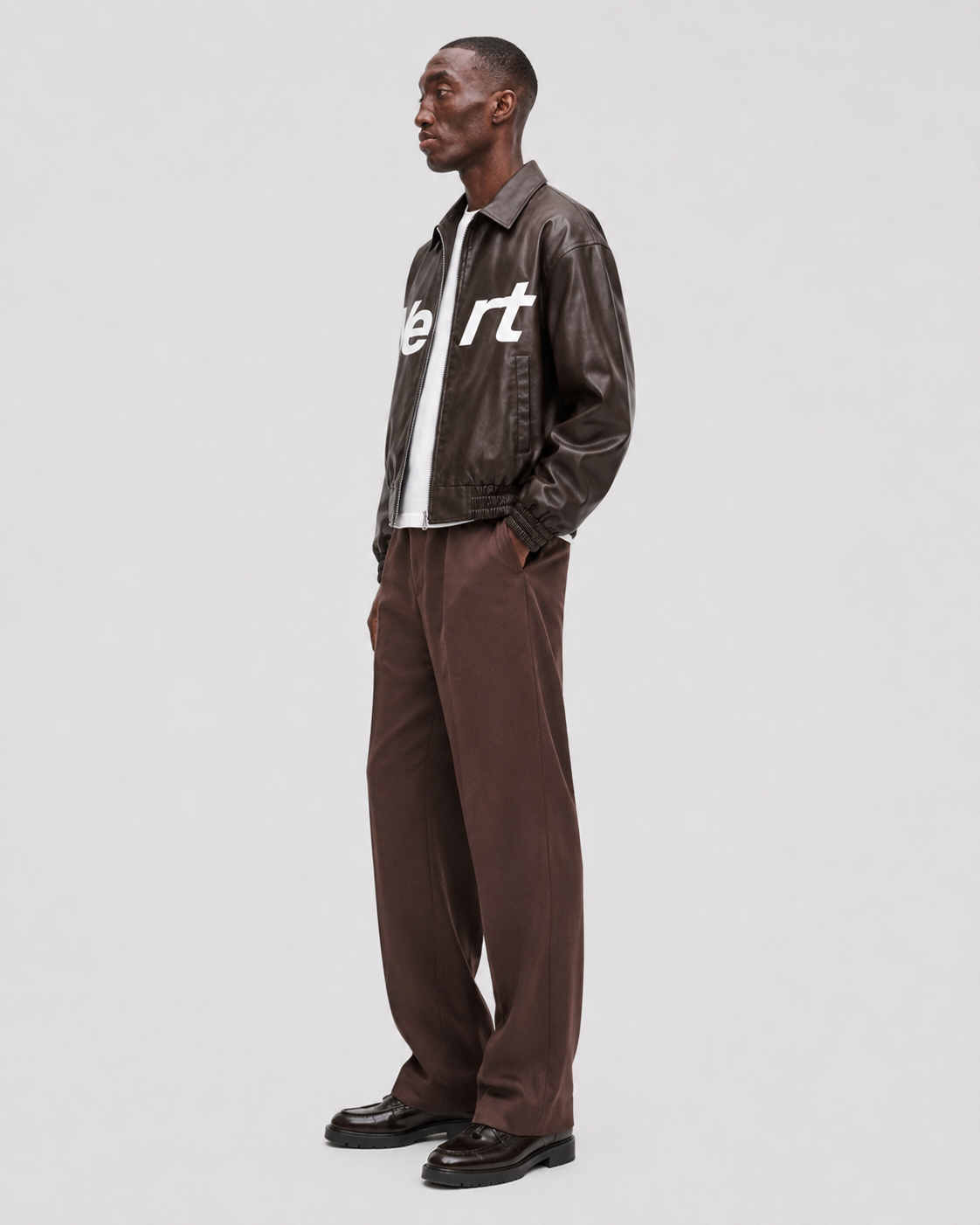 Chocolate Tailored Trouser
