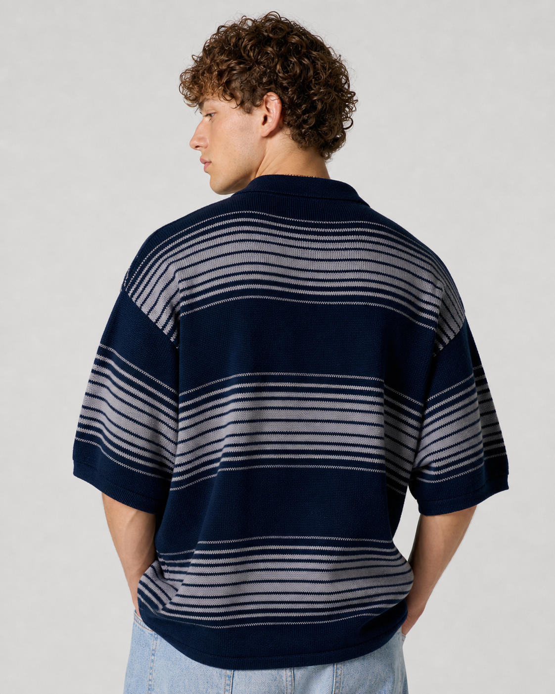 Polo Vert Signature Stripe