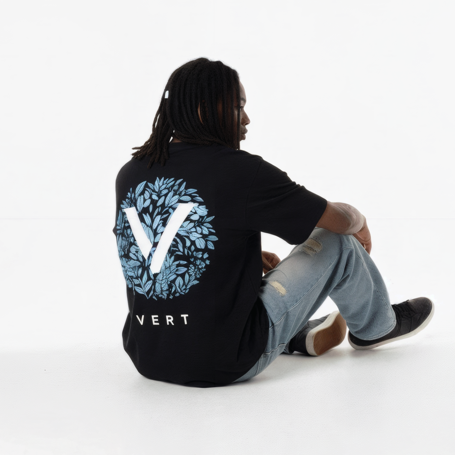 Streetwear Vert Leaf Pattern