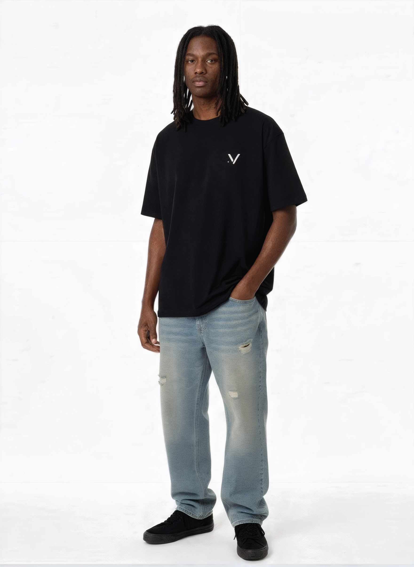 Streetwear Vert Leaf Pattern