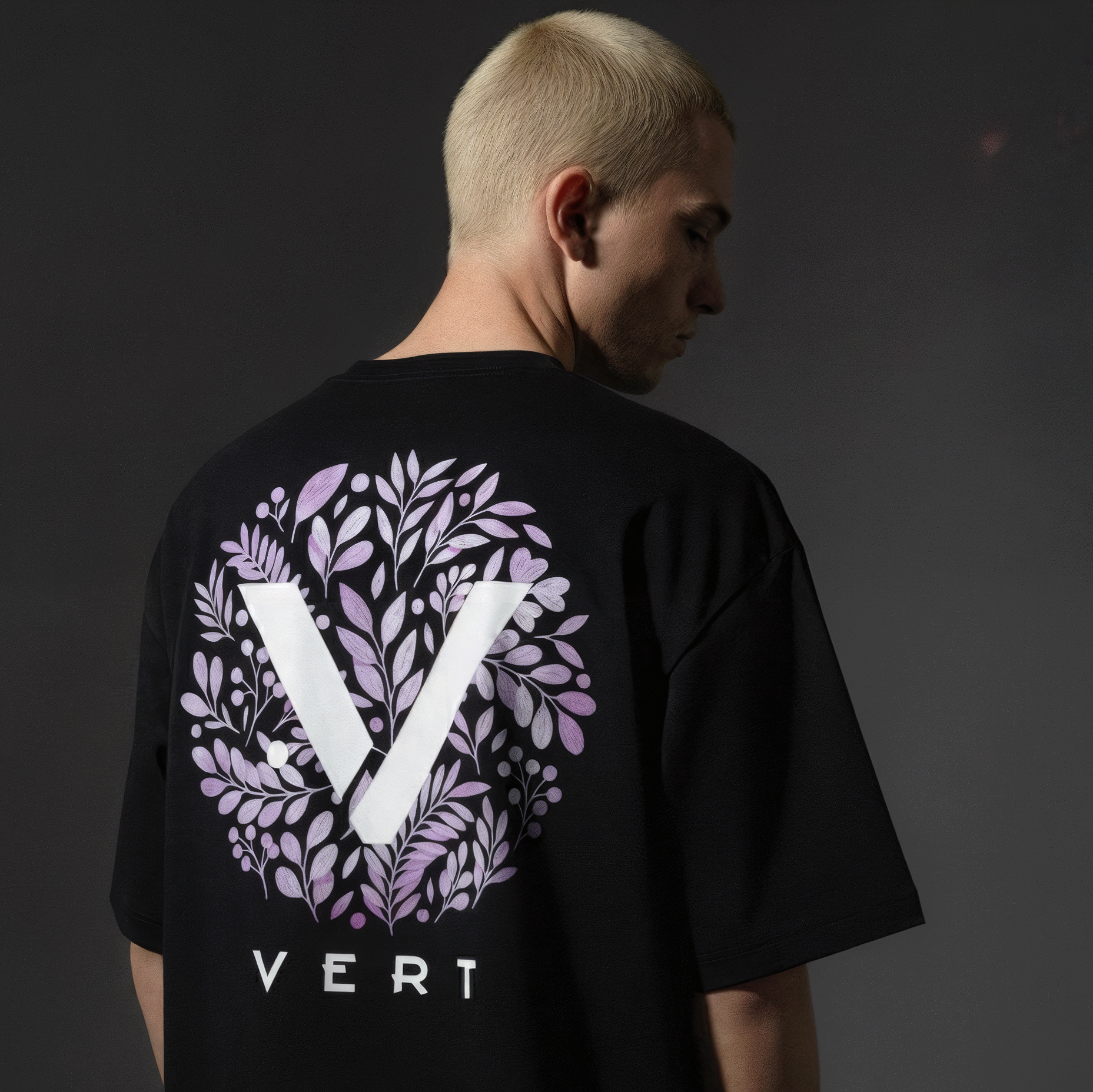 Streetwear Vert Leaf Pattern