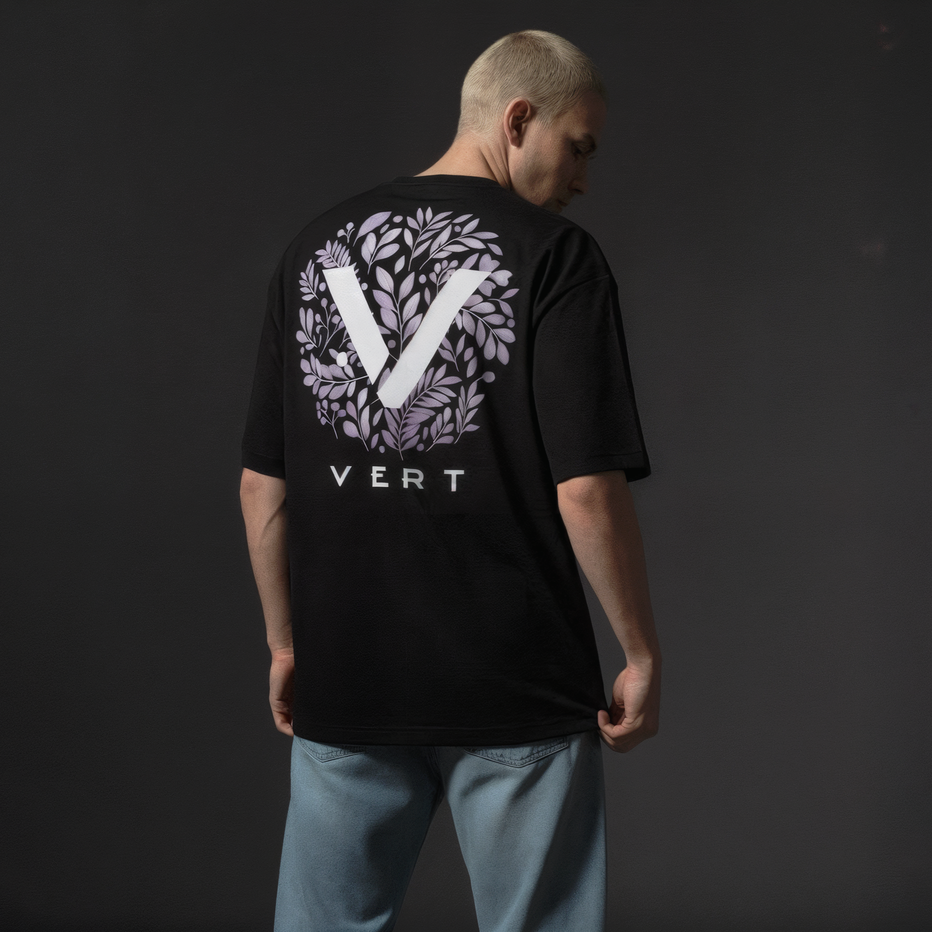 Streetwear Vert Leaf Pattern