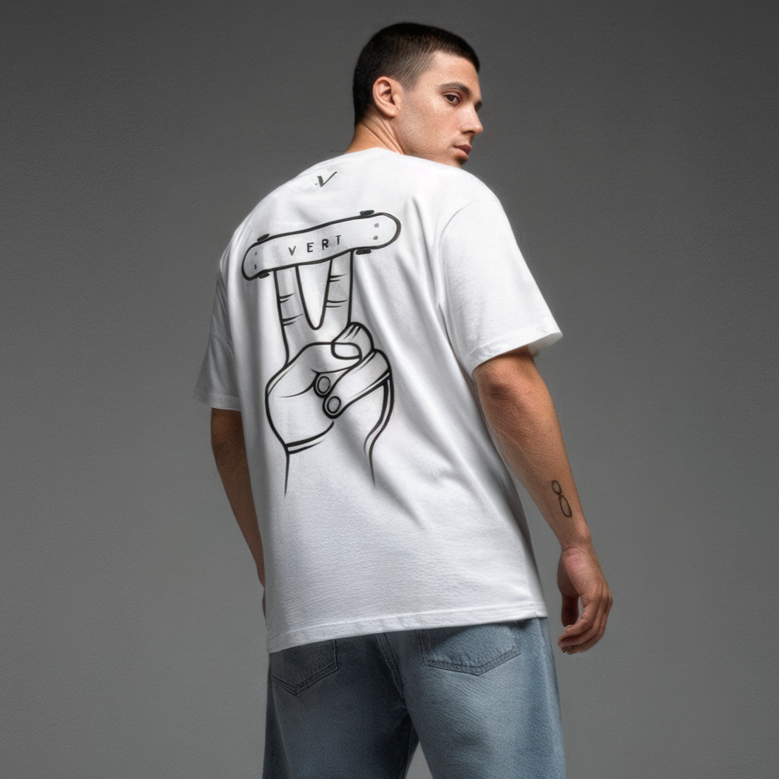 Streetwear Vert Skate Peace