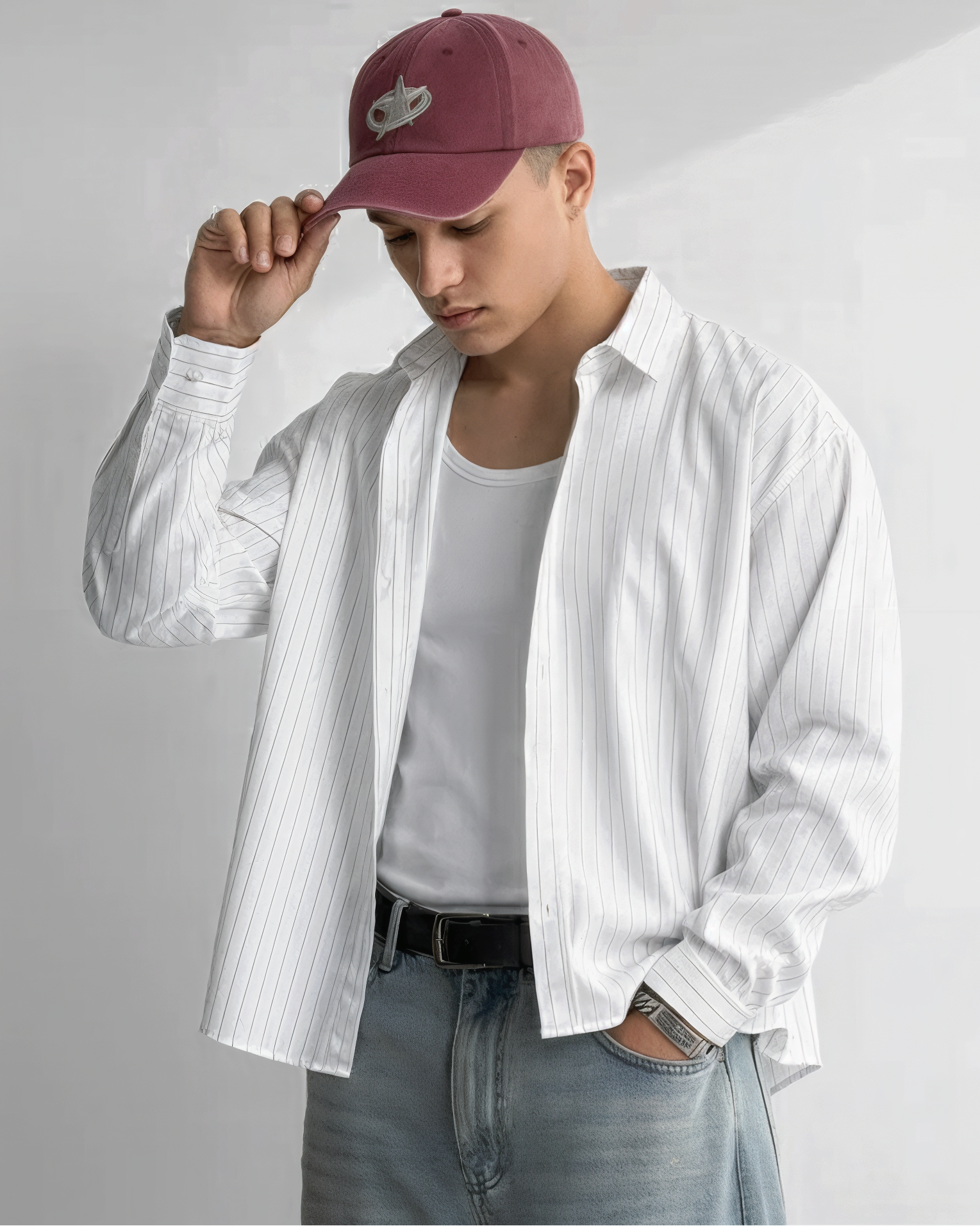 Pinstripe Light Jacket