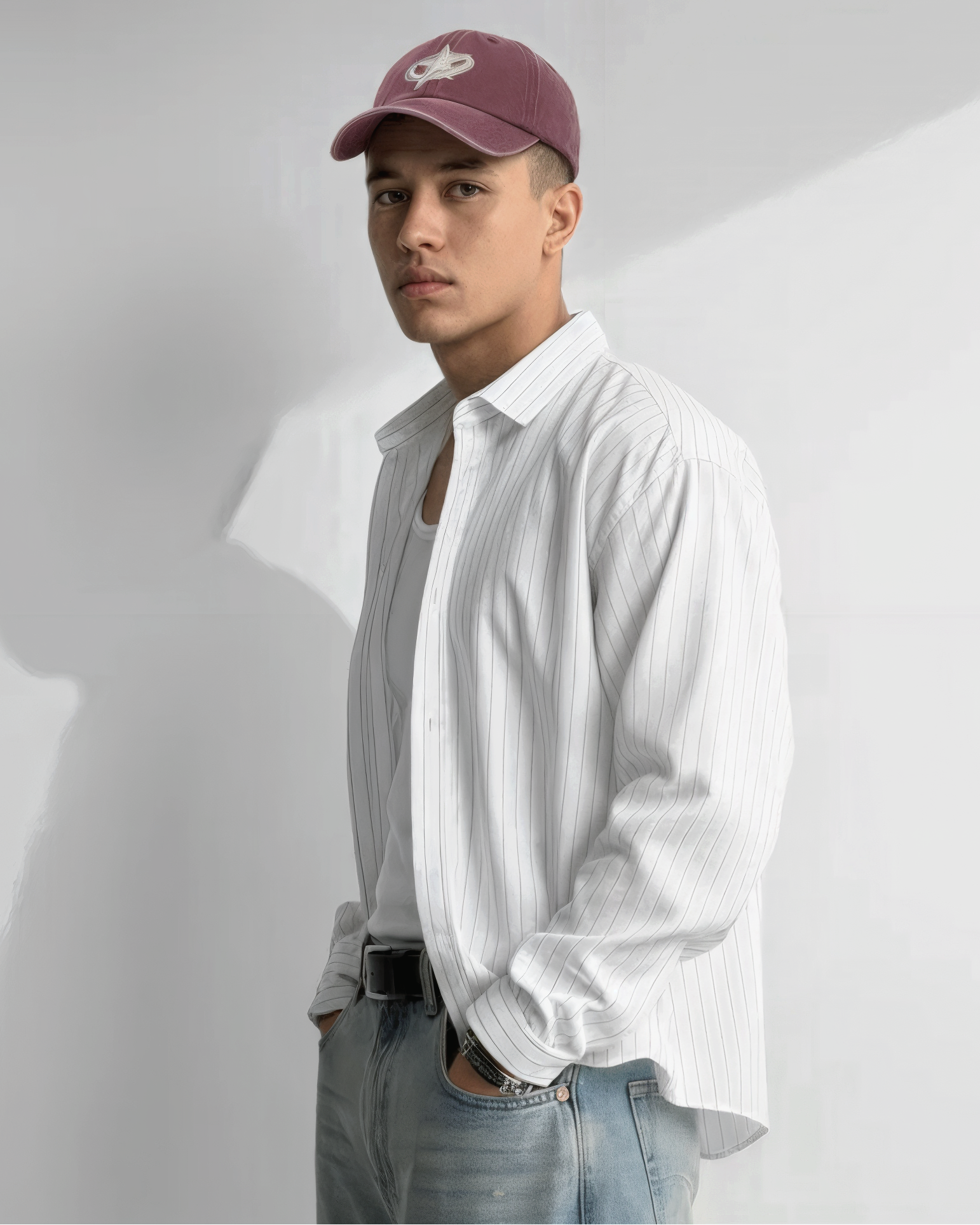 Pinstripe Light Jacket