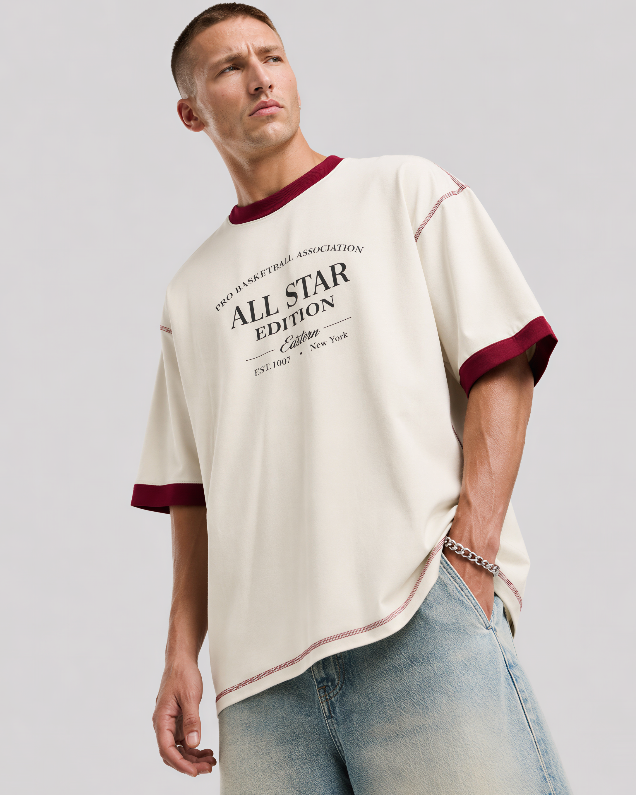 Camiseta de ringer All Star