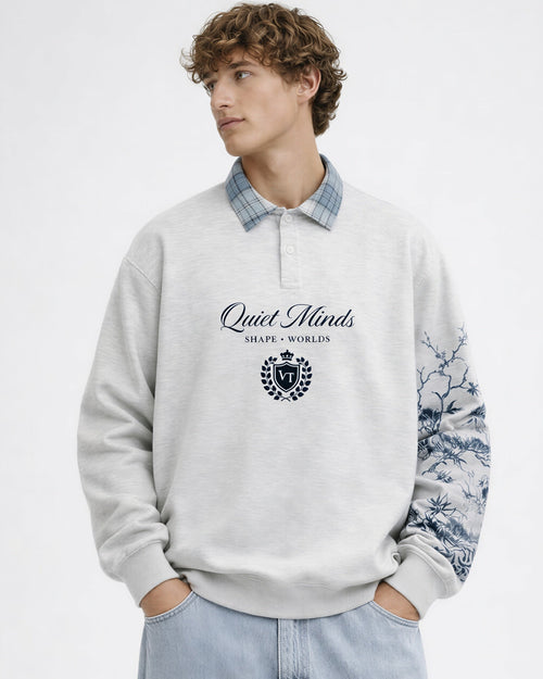 Quiet Minds Polo Sweatshirt