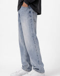 Classic Straight Denim – Light Blue