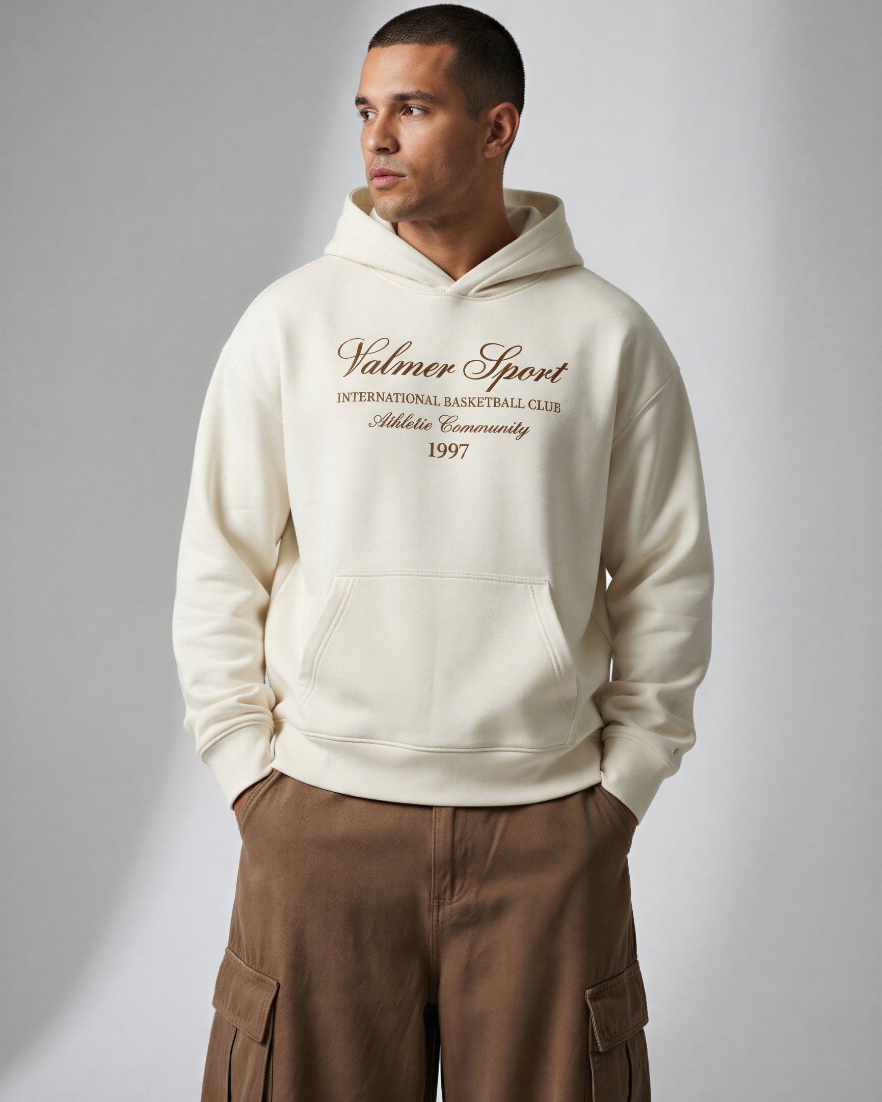 Sweat à capuche VERT Palmer Sport